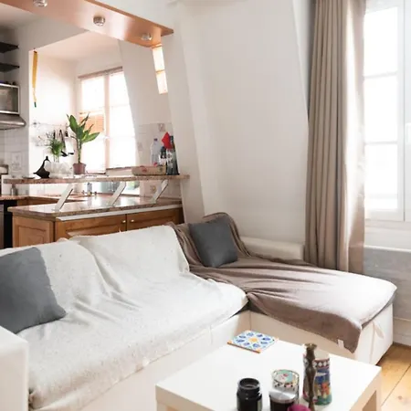 Duplex Design Close To Eiffel Tower View On Seine Apartment